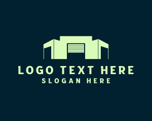 Logistics Warehouse Property logo