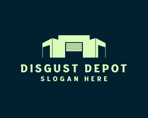 Logistics Warehouse Property logo design