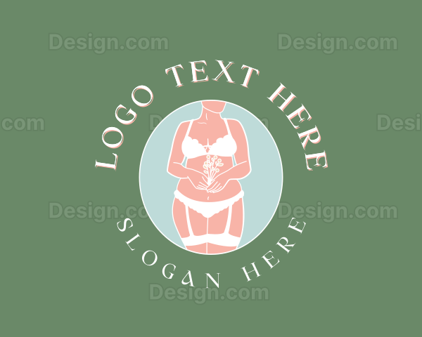 Plus Size Lingerie Boutique Logo