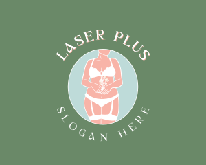 Plus Size Lingerie Boutique logo design