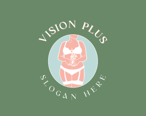 Plus Size Lingerie Boutique logo design