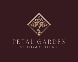 Tree Planting Garden logo design