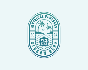 Island Beach Travel Logo