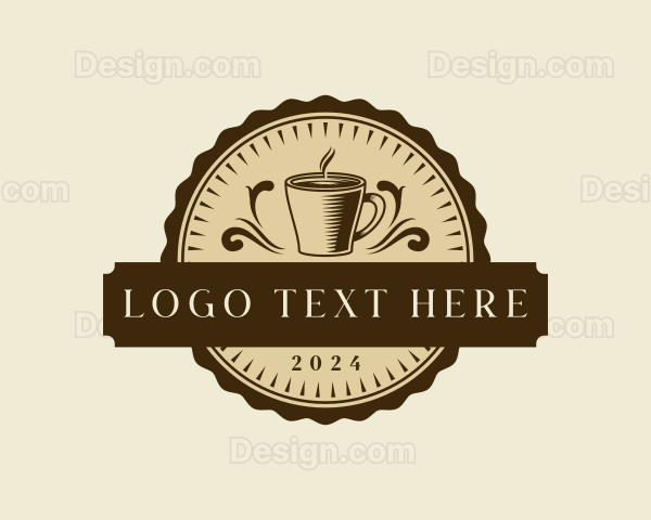 Coffee Brewery Cafe Logo