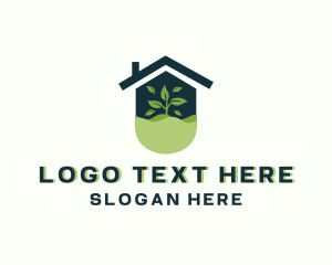 Plant Gardening Lawn Logo