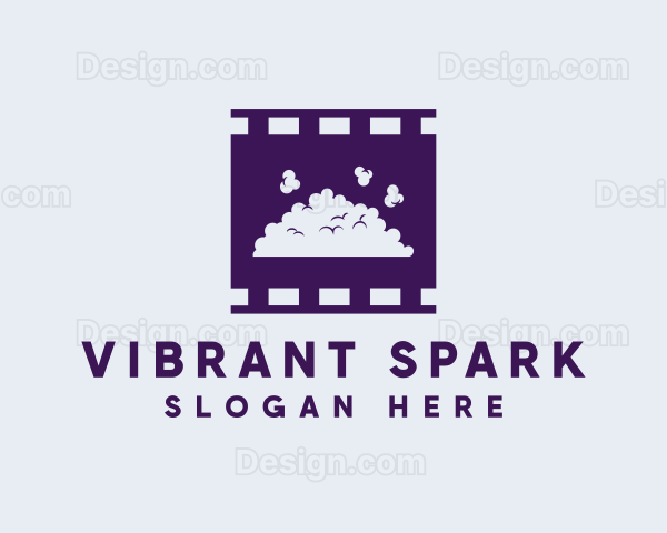 Popcorn Snack Film Logo