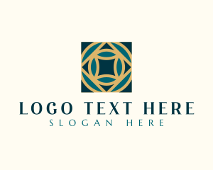 Elegant Geometric Tile logo