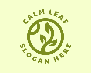 Eco Leaf Garden logo design