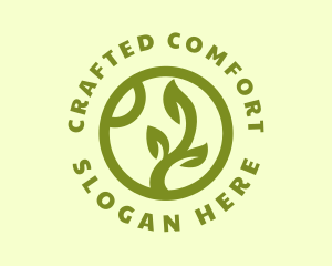 Eco Leaf Garden logo design