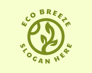 Eco Leaf Garden logo design