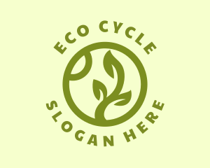 Eco Leaf Garden logo design