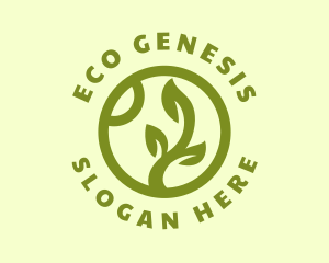 Eco Leaf Garden logo design