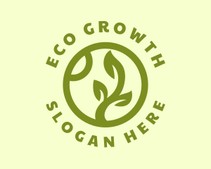 Eco Leaf Garden logo design