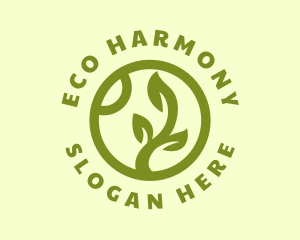 Eco Leaf Garden logo design