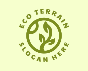 Eco Leaf Garden logo design