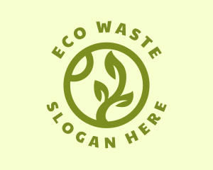 Eco Leaf Garden logo design