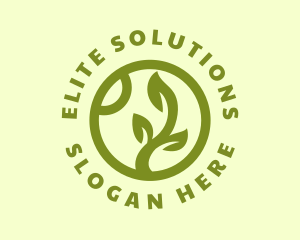 Eco Leaf Garden logo design