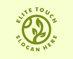 Eco Leaf Garden logo design