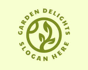 Eco Leaf Garden logo design