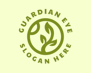 Eco Leaf Garden logo design