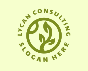 Eco Leaf Garden logo design