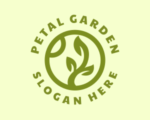 Eco Leaf Garden logo design