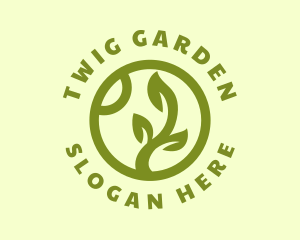 Eco Leaf Garden logo design