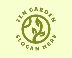 Eco Leaf Garden logo design