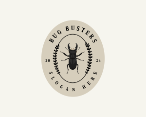 Bug Beetle Insect logo