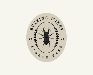 Bug Beetle Insect logo