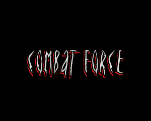 Horror Game Wordmark Logo