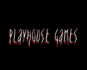 Horror Game Wordmark logo design