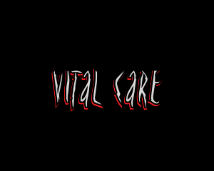 Horror Game Wordmark logo