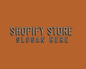 Rustic Store Brand logo design