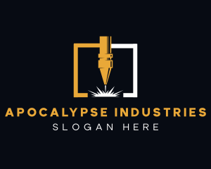 Industrial Laser Machine Equipment logo design