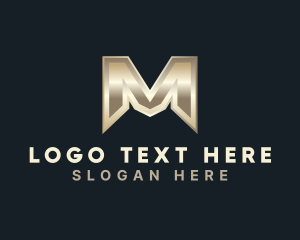 Gold Metallic Fabrication logo