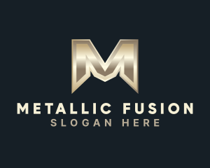 Gold Metallic Fabrication logo