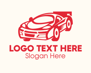 Red Sports Car logo