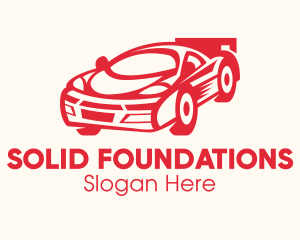 Red Sports Car logo