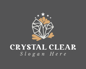 Diamond Jewel Stars logo design