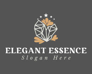 Diamond Jewel Stars logo design