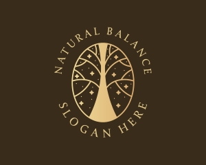 Tree Flower Nature logo