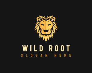 Wild Lion Beast logo design