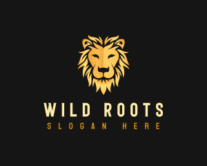 Wild Lion Beast logo design