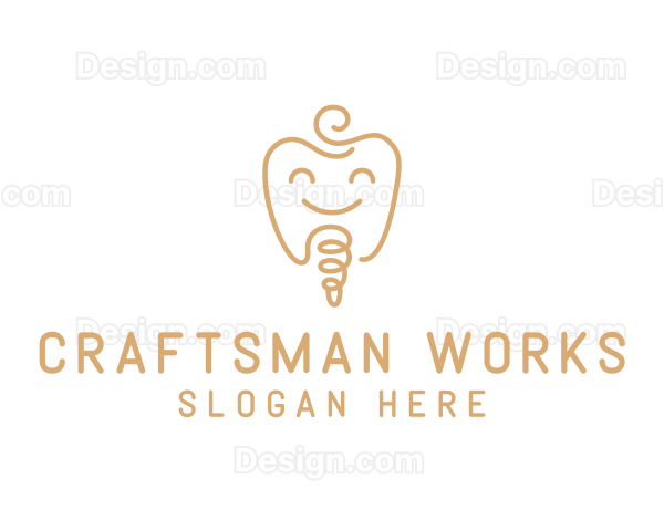 Dental Implant Orthodontist Logo