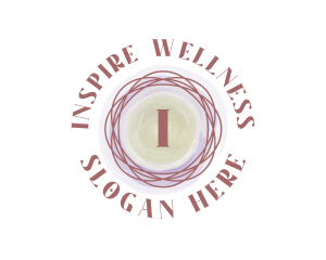 Watercolor Cosmetology Wellness logo design