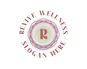 Watercolor Cosmetology Wellness logo design