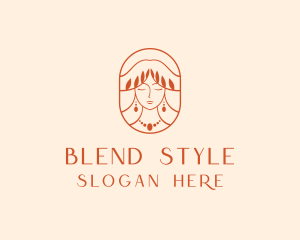 Organic Beauty Accessories  logo design