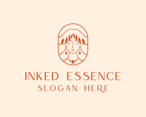 Organic Beauty Accessories  logo design