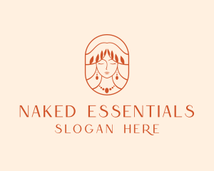 Organic Beauty Accessories  logo design